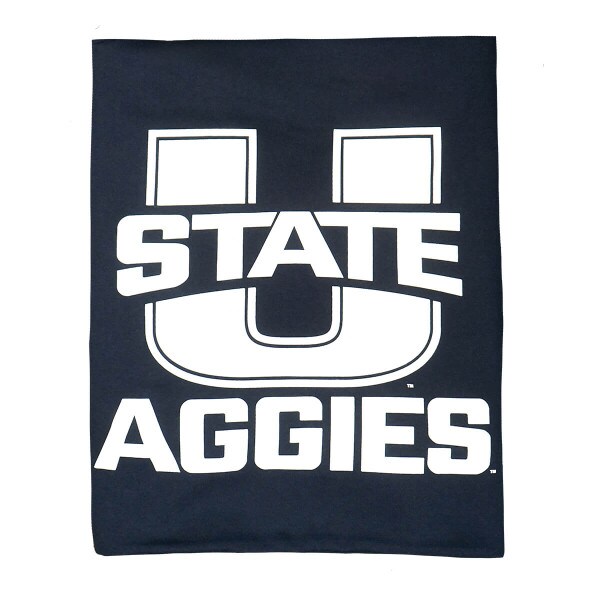 U-State Sweatshirt Blanket Navy